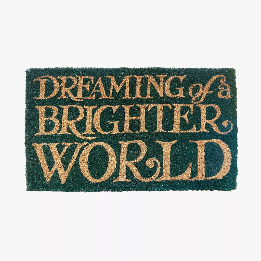Dreaming Of A Brighter World Reversed Medium Doormat