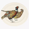 Seconds Cock & Hen Pheasant Large Oval Platter