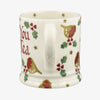 Personalised Christmas Robin 1 Pint Mug