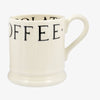 Seconds Black Toast Tea & Coffee 1/2 Pint Mug