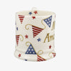 Personalised Stars & Stripes 1/2 Pint Mug