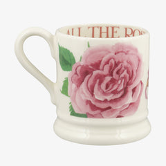 Roses Set Of 2 1/2 Pint Mugs Boxed