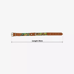 Dogs In The Woods Small Pet Collar
