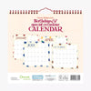 Polka Dot Birthday Calendar