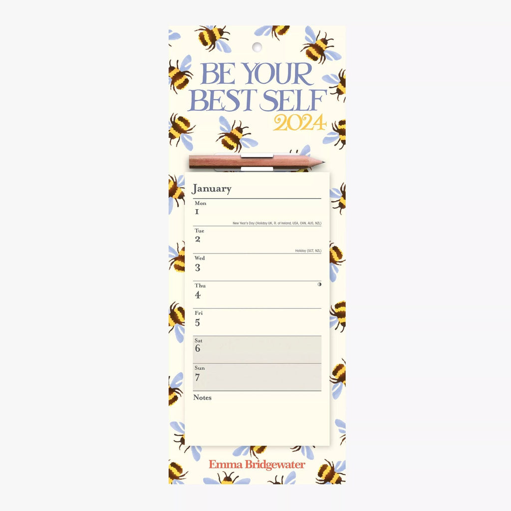 Bumblebee Magnetic Wall Calendar