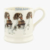 Seconds Brown & Cream Spaniel 1/2 Pint Mug