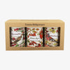 Birds In The Hedgerow Set Of 3 Round Tin Caddies Boxed