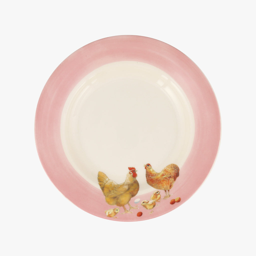 Chickens & Chicks 8 1/2 Inch Plate