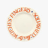 Seconds Halloween Toast & Marmalade Witches' Fingers 8 1/2 Inch Plate