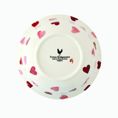 Seconds Pink Hearts Cereal Bowl