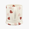 Pink Hearts 1/2 Pint Mug