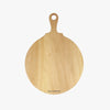 Prairie Blossom Round Wooden Paddle Serving Board