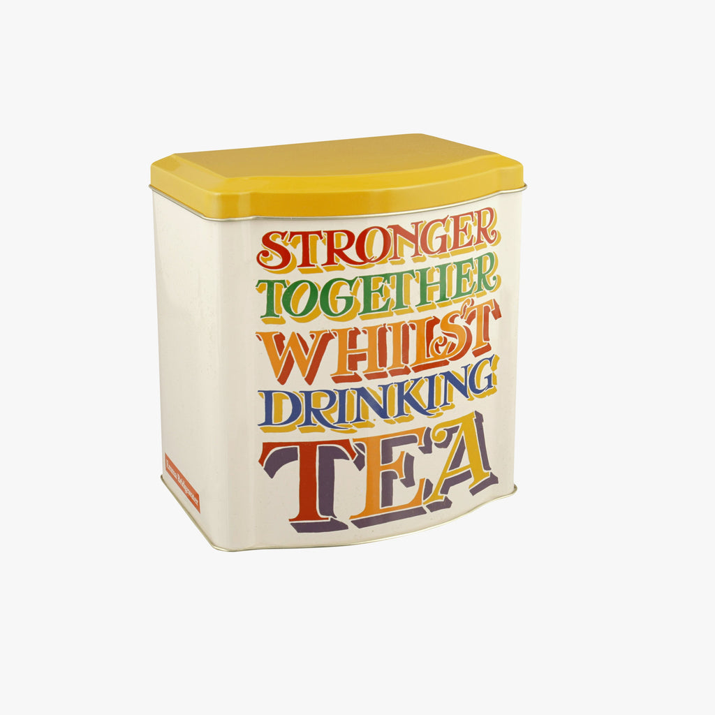 Rainbow Toast Tin Tea Caddy