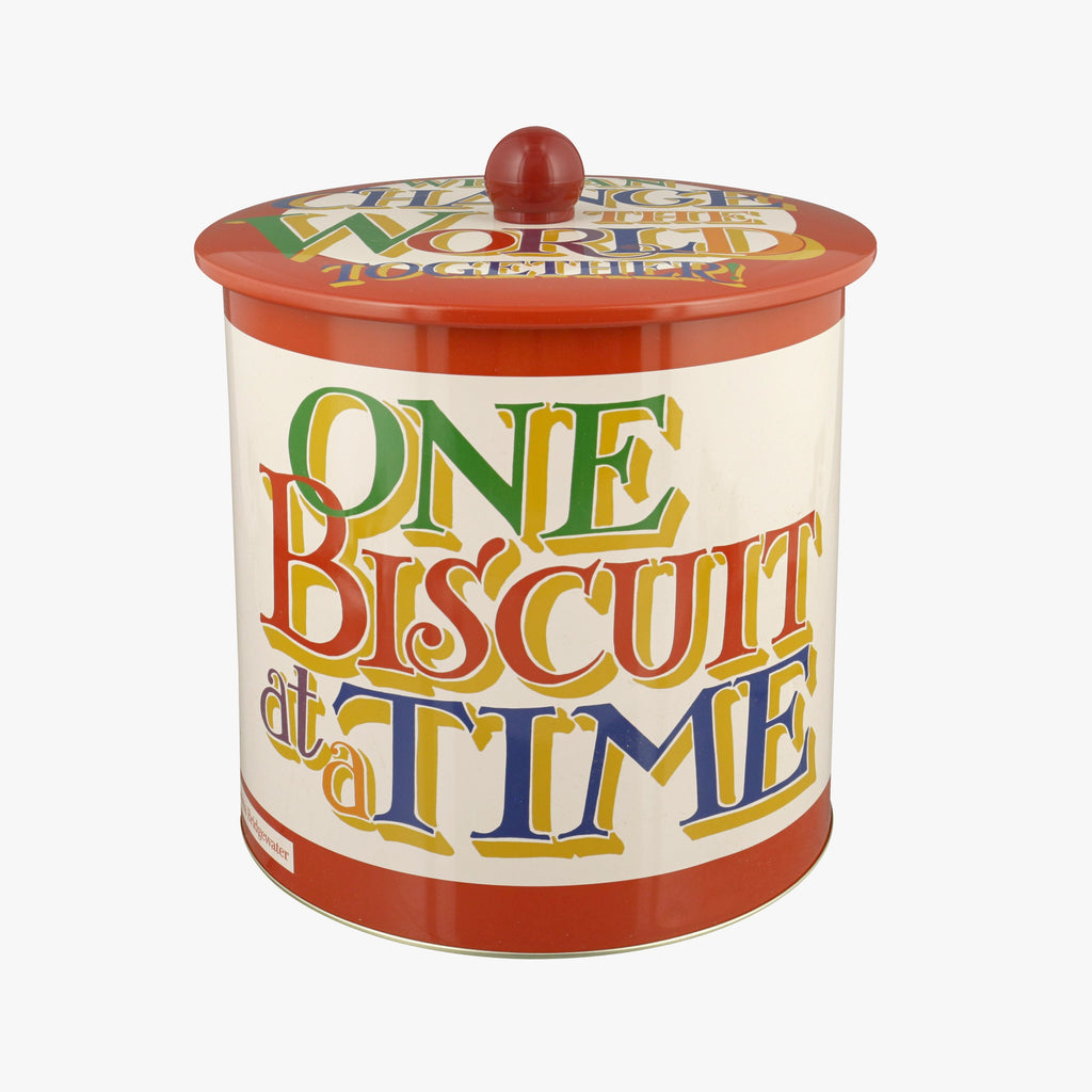 Rainbow Toast Tin Biscuit Barrel
