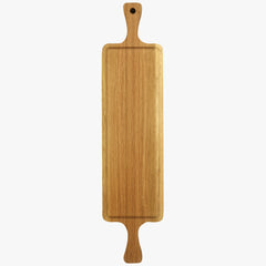 Black Toast Long Wooden Serving Board