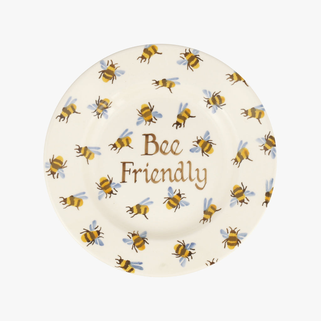 Personalised Bumblebee 8 1/2 Inch Plate