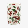 Personalised Hawthorn Berries Medium Vase