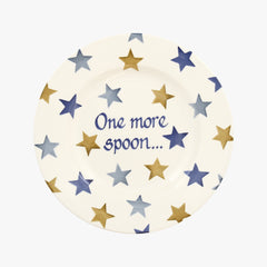 Personalised Stormy Stars 8 1/2 Inch Plate